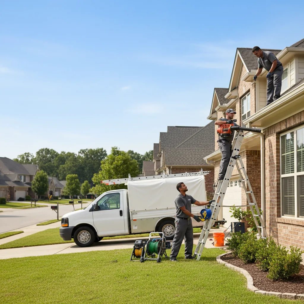 Home Gutter Service in Fannin, TX near me